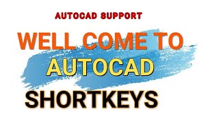 Autocad Shortcut KeysAll commands shortcut keys Part2 [upl. by Dacie139]