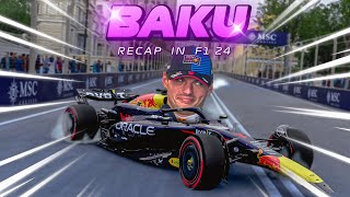 Baku In a Nutshell  F1 24 version [upl. by Abibah]