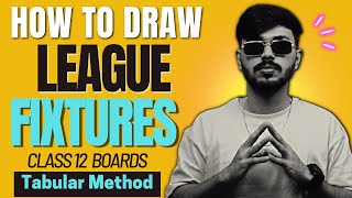 How to Draw Fixtures for Tabular Method EVEN Teams League Tournament Phy Edu Unit 1 Class 12 🔥 [upl. by Ecnahoy404]