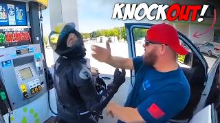 Stupid Angry People VS Bikers 2024  Best Motorcycle Road Rage Compilation 210 [upl. by Maximo]