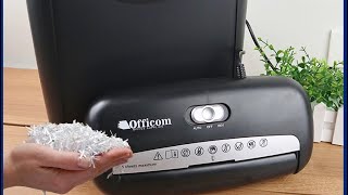 Unboxing Paper Shredder from shopee  Officom [upl. by Evol]