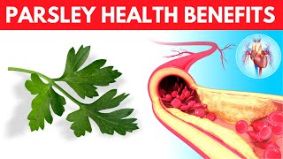 10 Powerful Health Benefits Of PARSLEY You Never Knew About [upl. by Poore491]