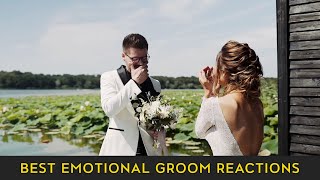 The Best Reactions From Grooms Seeing Their Bride For The First Time – These Will Make You Cry [upl. by Roland]