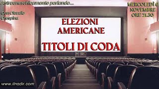 ELEZIONI AMERICANE TITOLI DI CODA [upl. by Rizika]