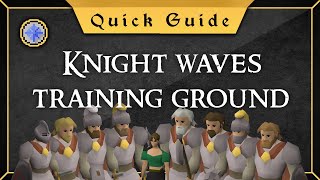 Flinching Guide Knight waves training ground [upl. by Arihppas]