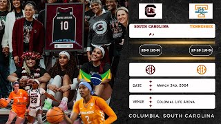 No 1 South Carolina vs Tennessee  SEC  3324 [upl. by Marlon206]