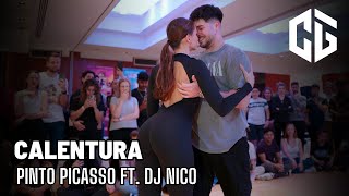 CRISTIAN Y GABRIELLA  Bachata 🎵 CALENTURA  PINTO PICASSO FT DJ NICO [upl. by Janyte]