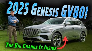 2025 Genesis GV80 Review  Genesis Ups Their Interior Game [upl. by Tenenbaum]