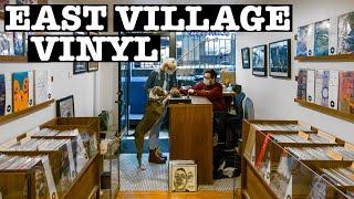 Best NYC VINYL East Village Limited To One Record Store [upl. by Fornof]