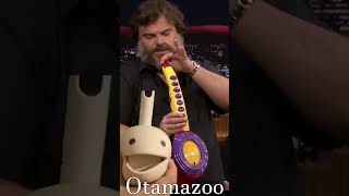 Jack Blacks Legendary SaxABoom 🎷  Otamatone amp Kazoo Cover Version [upl. by Siberson132]