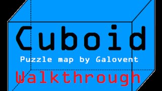 Cuboid Puzzle Map Walkthrough [upl. by Muldon]