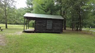 RENTACAMP CABINS in TIPPECANOE RIVER STATE PARK INDIANA [upl. by Lledyl522]