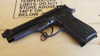 Beretta M9  Commercial Model Review [upl. by Beverlee735]