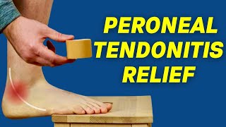 Peroneal Tendonitis Taping  Peroneal Tendinopathy Taping [upl. by Atinid]