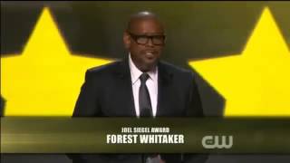 Forest Whitaker WINS Critics Choice Awards 2014 Forest Whitaker Acceptance Speech [upl. by Selima]