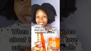 Cantu Shea Butter For Natural Hair Coconut Curling Cream on 4c Hair shorts funny drunkelephant [upl. by Alleacim362]