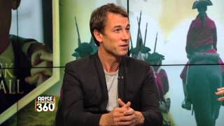 Actor Tobias Menzies on his role in the new STARZ series quotOutlanderquot [upl. by Phionna]