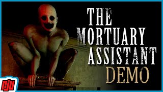 The Mortuary Assistant Demo  Embalming A Demon  Indie Horror Game [upl. by Virnelli]