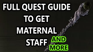 Guide Maternal Staff Elden Ring  Full Count Ymir Quest Walkthrough [upl. by Goldsmith]