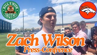 quotBitter Sweetquot Zach Wilson FULL Presser KUWT [upl. by Ebenezer]