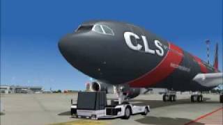 CLS COMERCIAL LEVEL SIMULATIONS AIRBUS A340500600 [upl. by Fonzie713]