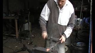 Chris Grant forging a Suminagashi Knife Blade [upl. by Sievert]