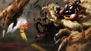 Saitama vs Beast King  One punch man English dubbed [upl. by Bullis273]