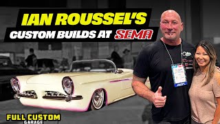 Exploring his Insane Custom Cars with Ian Roussel at SEMA 2023 [upl. by Ailis22]