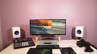 COMPARED Ultrawide Curved 34 Vs 4k UHD 32 for 4K GTAV PC Gaming [upl. by Ailana]