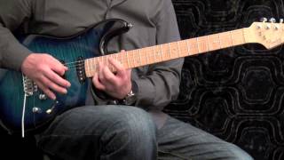 Advanced Rock Guitar Slide Arpeggios 3  slow and fast tempo [upl. by Eanrahs515]