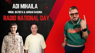 Adi Mihaila Virgil Batista amp Adrian Saguna  National Radio Day Edition🎉 [upl. by Arrad]