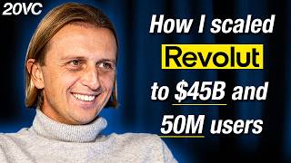 Nik Storonsky Revolut Founder What Revolut Needs to Do to Hit 100BN Valuation  E1233 [upl. by Nwahsyar]