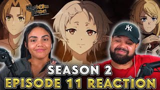 SYLPHY FINALLY REVEALS HERSELF  Mushoku Tensei Season 2 Episode 11 REACTION [upl. by Nalyk]