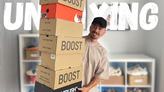 MASSIVE Yeezy Day Unboxing amp Collaboration Nikes [upl. by Ikkir]