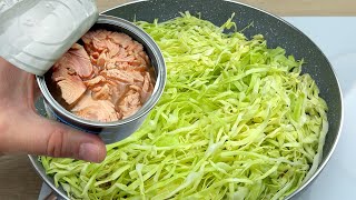 Hast du Kohl und Thunfischkonserven zu Hause 😋 2 Schnell einfach und sehr lecker Rezepte  159 [upl. by Nnylaj]