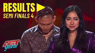 AGT RESULTS Shocking Eliminations on AGT Semifinals 4 [upl. by Eidnak]