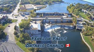 Fenelon Falls Ontario Canada 🇨🇦 Holy Stone HS360s drone photography [upl. by Boone]