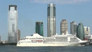 Silver Shadow Silversea arriving in NYC on June 17 2024 [upl. by Gambrell]