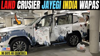 Land Cruiser Ko India Ship Karne Ke Lie Ready Kar Dia Ep  78 India To London Road Trip [upl. by Oneg]