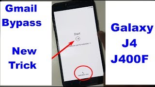 Samsung Galaxy J4 SMJ400F Gmail Bypass And Frp Reset NEW Method [upl. by Fortunna]