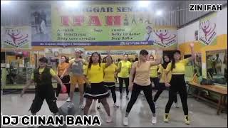 DJ CINAN BANASENAM KREASITIKTOK VIRALCHOREO ZIN IFAH [upl. by Yekcin]