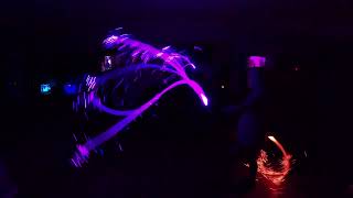 Trippy Dual Whip 4k LIVE I Can Hear the Drums by LUNAX amp Mairee [upl. by Nnaacissej]