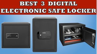 Best 3 Digital Electronic Safe Lockers in India 2024 [upl. by Batish]