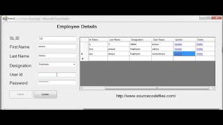 Employee Detail Form [upl. by Leaffar76]