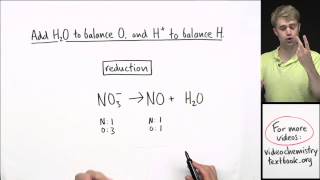 How to Balance Redox Equations in Acidic Solution [upl. by Vaenfila47]