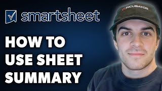 How to Use Sheet Summary in Smartsheet Full 2024 Guide [upl. by Gertrud]