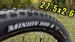 Maxxis DHR II 275x26 WT Enduro All Mountain Tire [upl. by Akilat365]