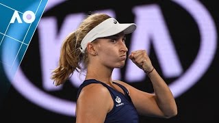 Gavrilova v Bacsinszky match highlights 3R  Australian Open 2017 [upl. by Izogn602]