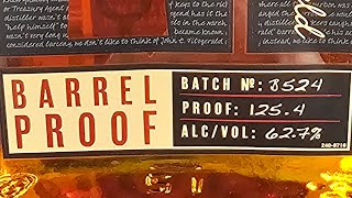 Larceny Barrel Proof B524 First Impressions [upl. by Nehemiah]