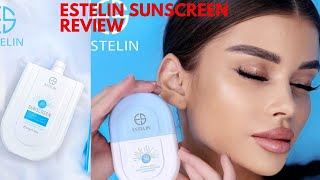 Estelin Sunscreen SPF 50 Review  Side Effects  Benefits  How To Use  Fake vs Original estelin [upl. by Dedric230]